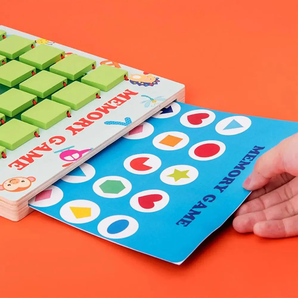 Houten Cognitieve Strijd | Memory Geheugenspel