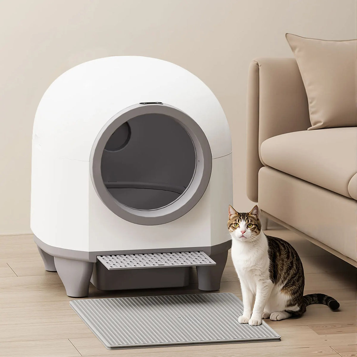 Elektrische automatische kattenbak
