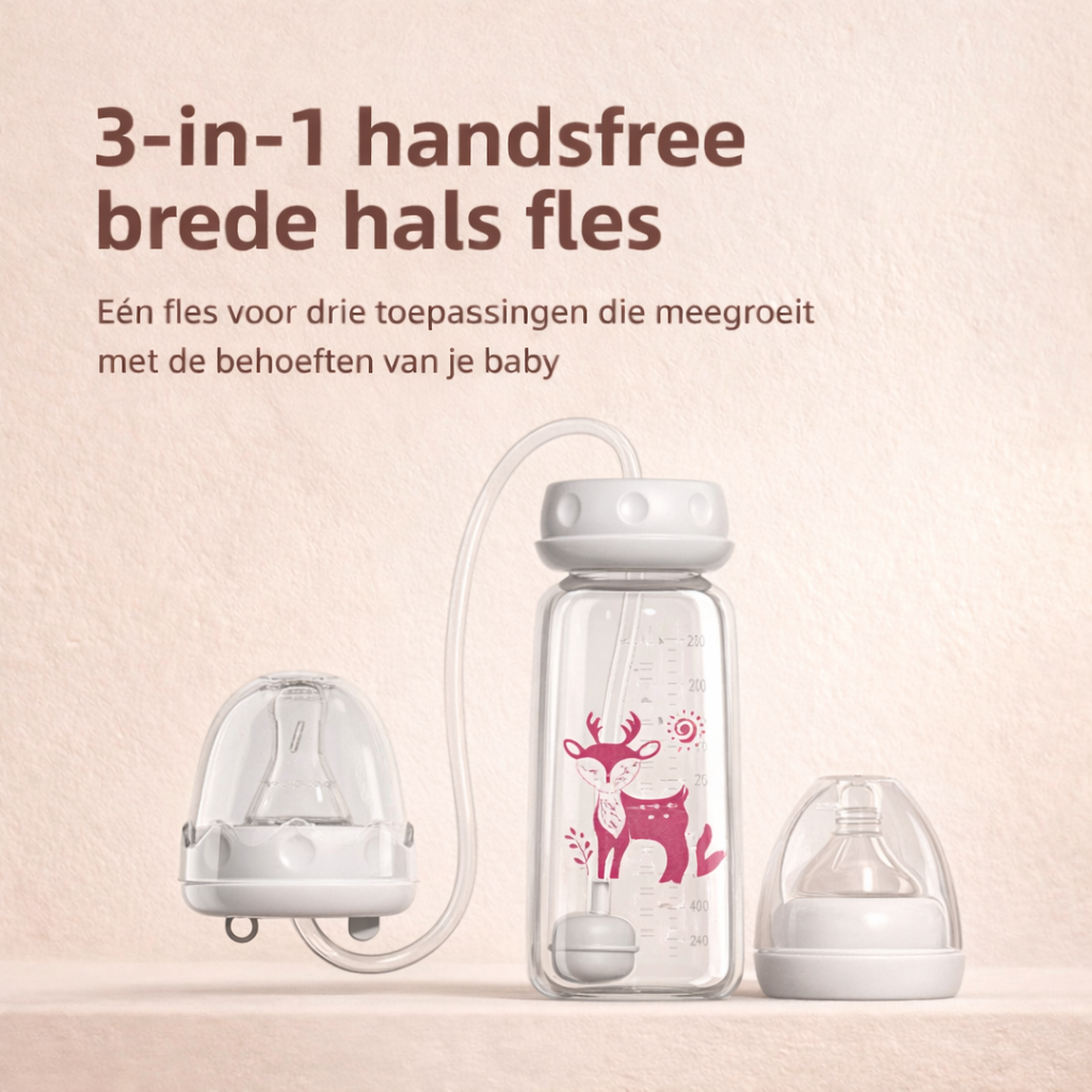 Handsfree Babyfles | Meer rust tijdens het voeden