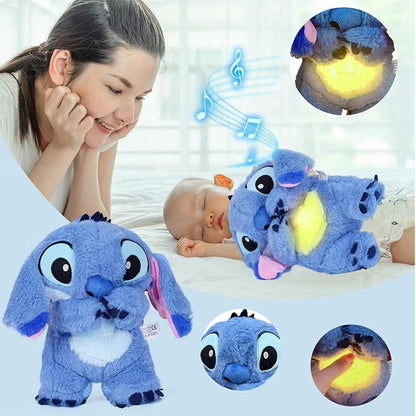 Stitch Ademhalingsknuffel | Zachte, Kalmerende Knuffel met Ademhalingstraining