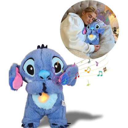 Stitch Ademhalingsknuffel | Zachte, Kalmerende Knuffel met Ademhalingstraining